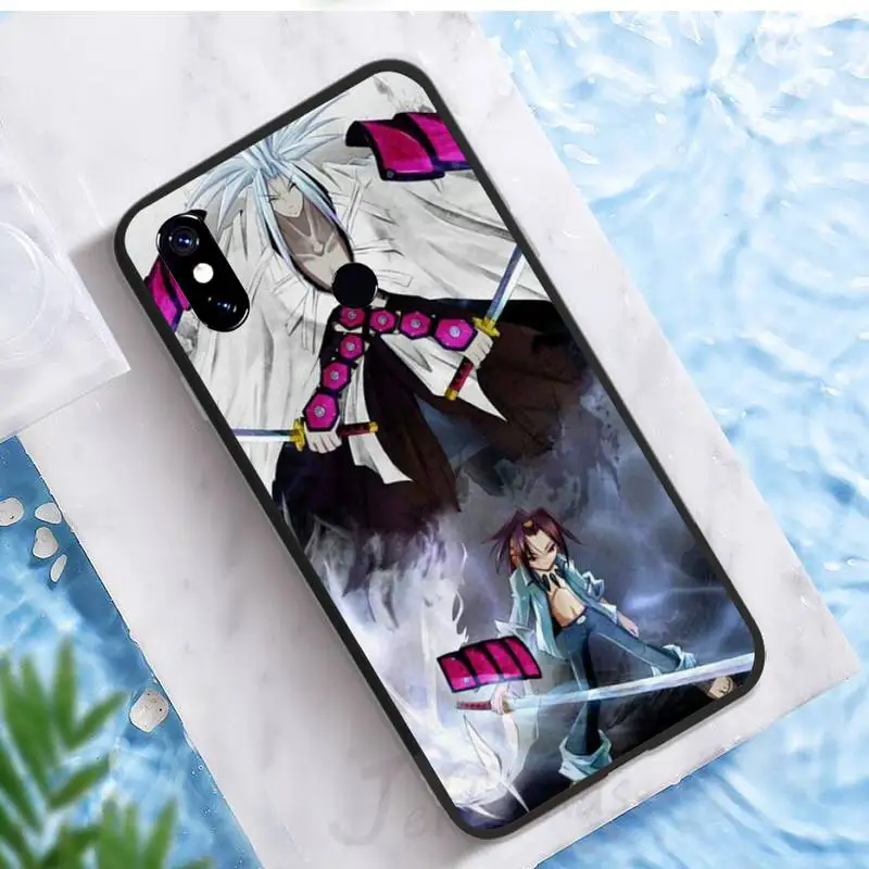 

Shaman King japanese anime luxury design Phone Case funda For Xiaomi Redmi note 7 8 9 t k30 max3 9 s 10 pro lite