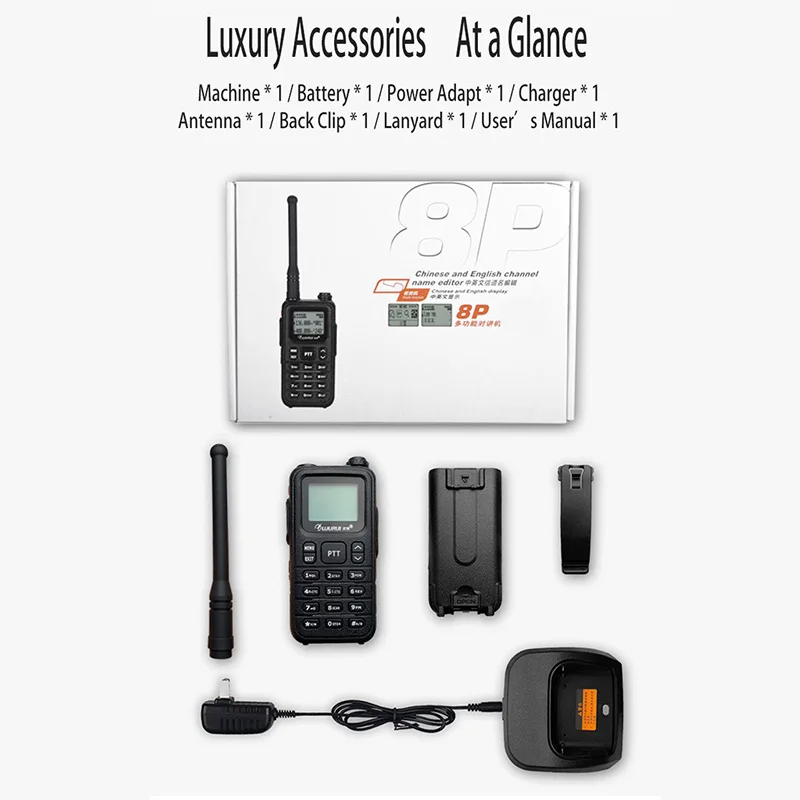 Портативная рация Bnad VHF UHF 1 шт. 10 км | Мобильные телефоны и аксессуары