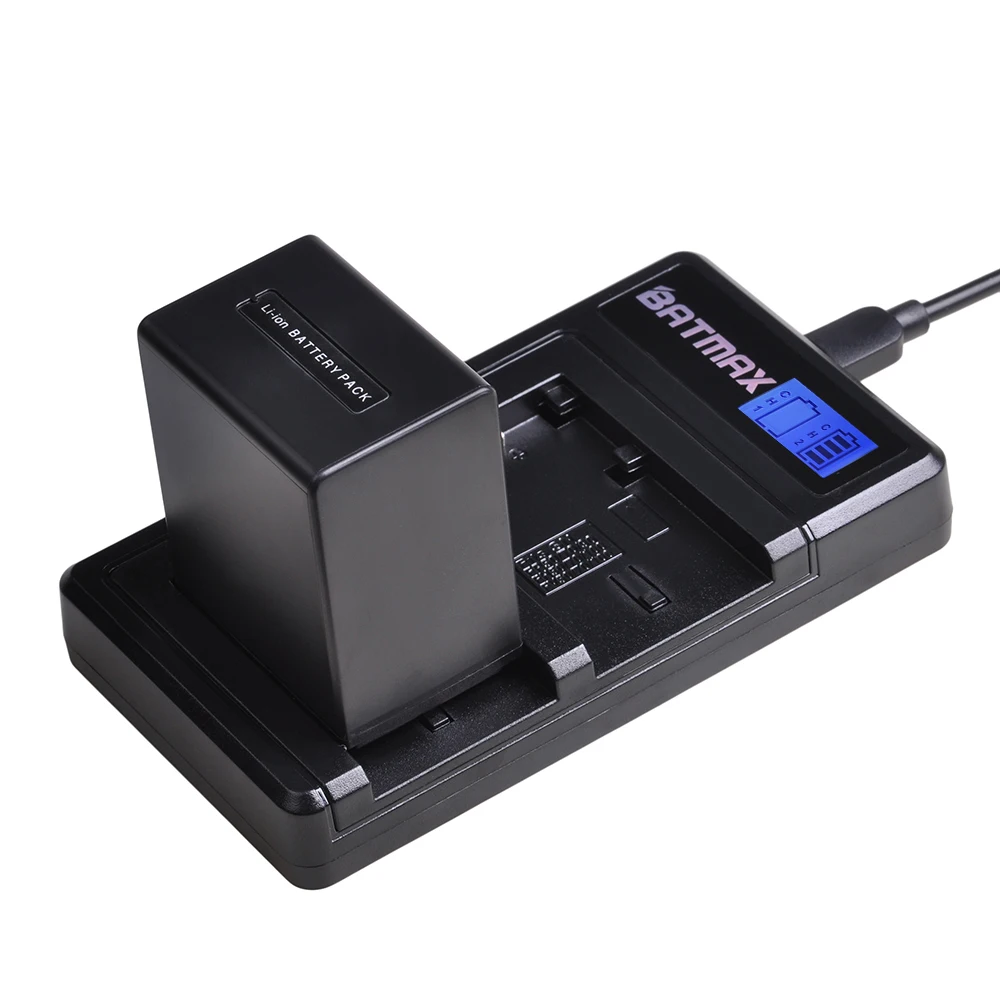 2 аккумулятора на 3900 мАч NP-FV100 NP FV100 + зарядное устройство с двумя USB-портами и