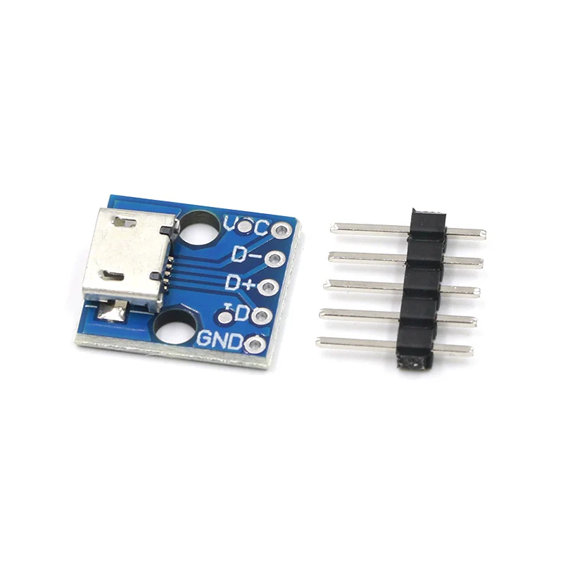 5 шт. CJMCU микро USB плата адаптер питания В Breakout переключатель интерфейсный модуль