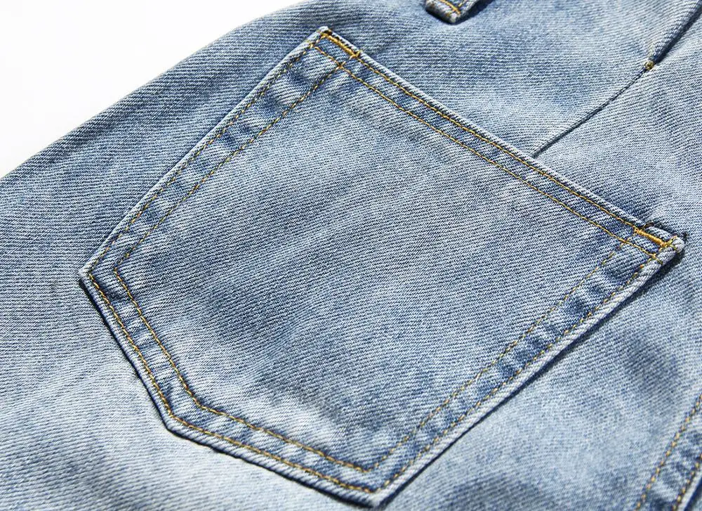 

MSXU High-waisted skinny jean shorts flash belt irregular bract fringe sexy small hot pants