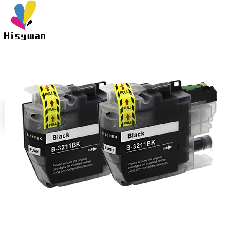 Hisywan LC3211 LC3213 новый совместимый чернильный картридж для Brother DCP J772DW J774DW MFC