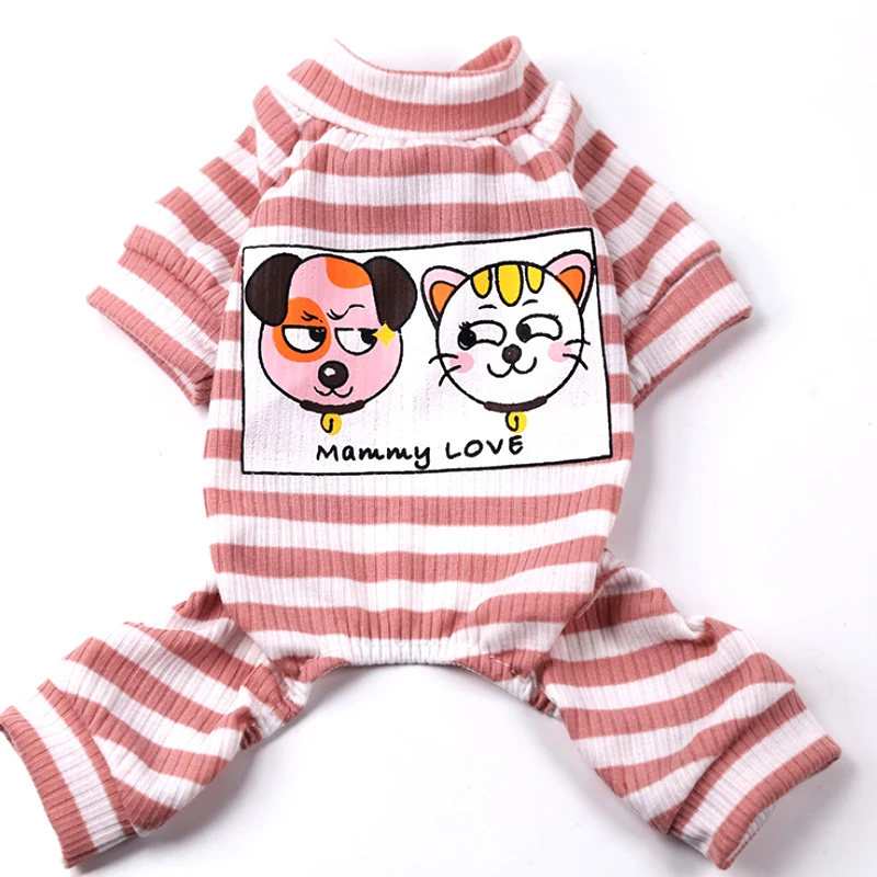 Одежда с принтом в виде собак пижамы на весну и лето щенок home service четыре фута два