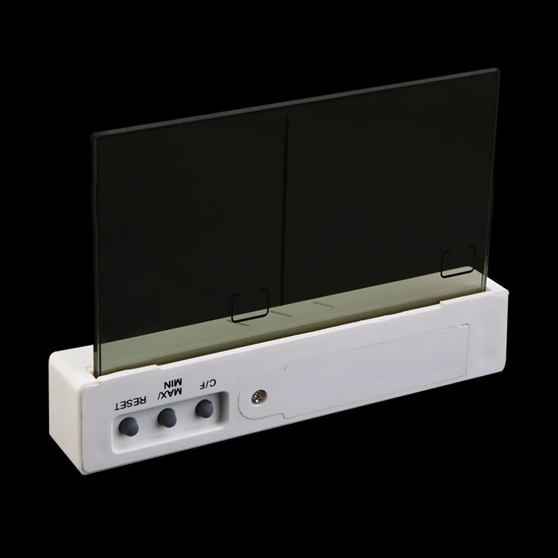 Цифровой Прозрачный домашний оконный дисплей термометр гигрометр комнатный