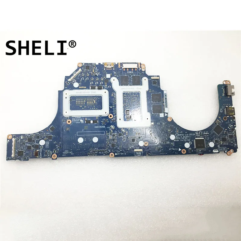 Verkauf SHELI Für Dell Alien-ware 17 R3 15 R2 Motherboard Mit I7-6700HQ GTX980M 4GB LA-C912P 0YHXY4