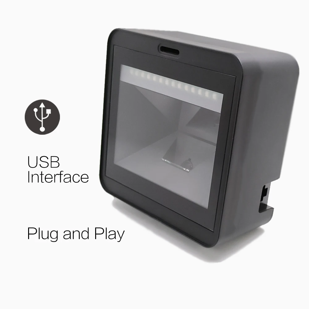 POS сканер штрих кода с USB интерфейсом не требует драйвера режим автоматического
