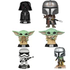 Детский Дарт Вейдер, йодас, Штурмовик мандалорец, Виниловая фигурка, Коллекционная модель, игрушки для детей, рождественский подарок