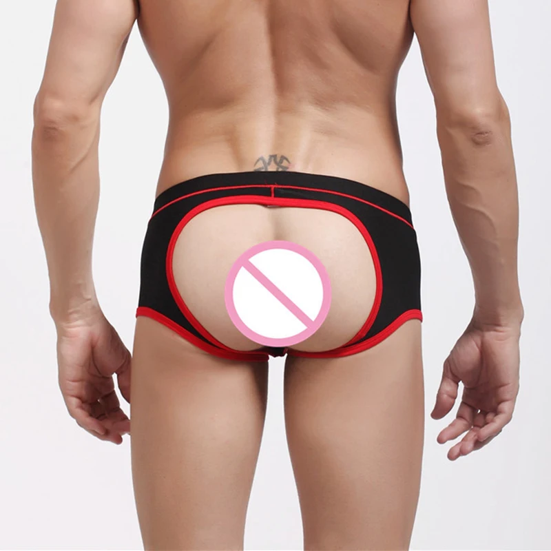 Трусы-боксеры мужские с открытой спиной цвет в ассортименте S M L XL XXL 1 шт | Мужская