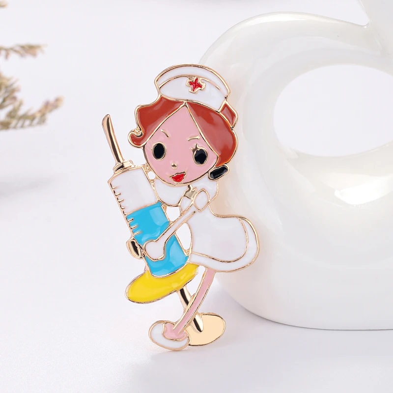 1 шт. брошь в форме сердца с электрокардиограммой | Украшения и аксессуары