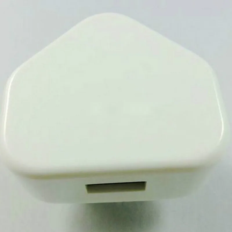 Сетевое зарядное устройство с USB-портом белый дорожный адаптер для зарядки