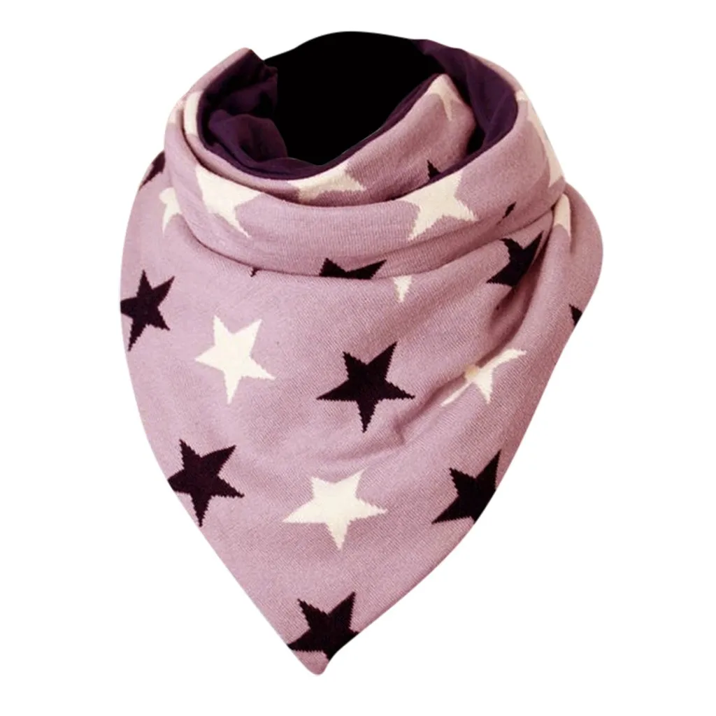 

Fashion Women Scarve Star Printing Button Soft Wrap Casual Warm Scarves Shawls fashion Leisure Comfortable soft personality