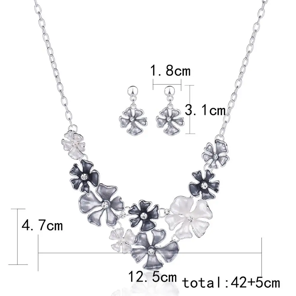 Ожерелье с цветами Cring Coco для свадьбы 2020 новый дизайн украшения растений женское
