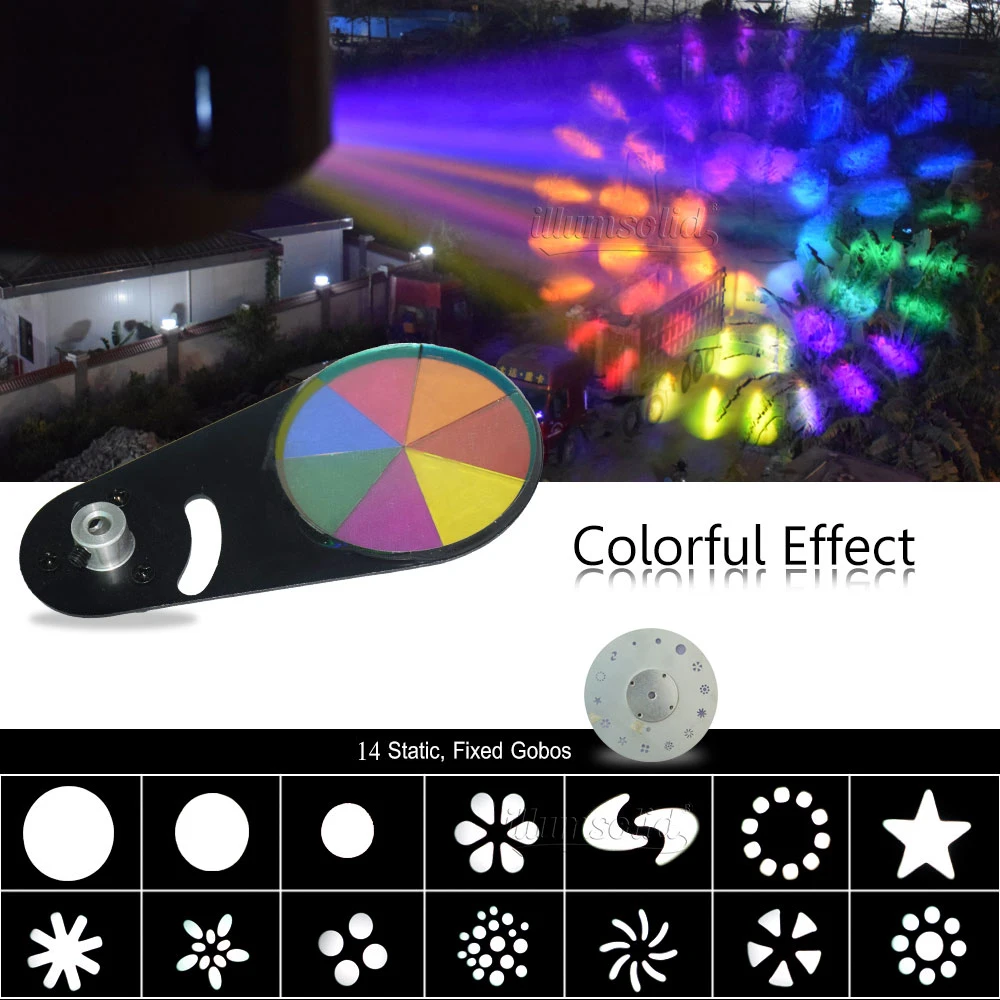 Сценическое освещение движущийся головной свет точечный луч DMX призматический