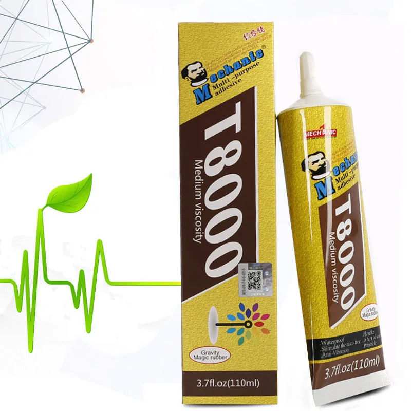Механик 15 мл 50ML110ml Супер Сильные Промышленные T8000 жидкий клей авто ботинки Челси