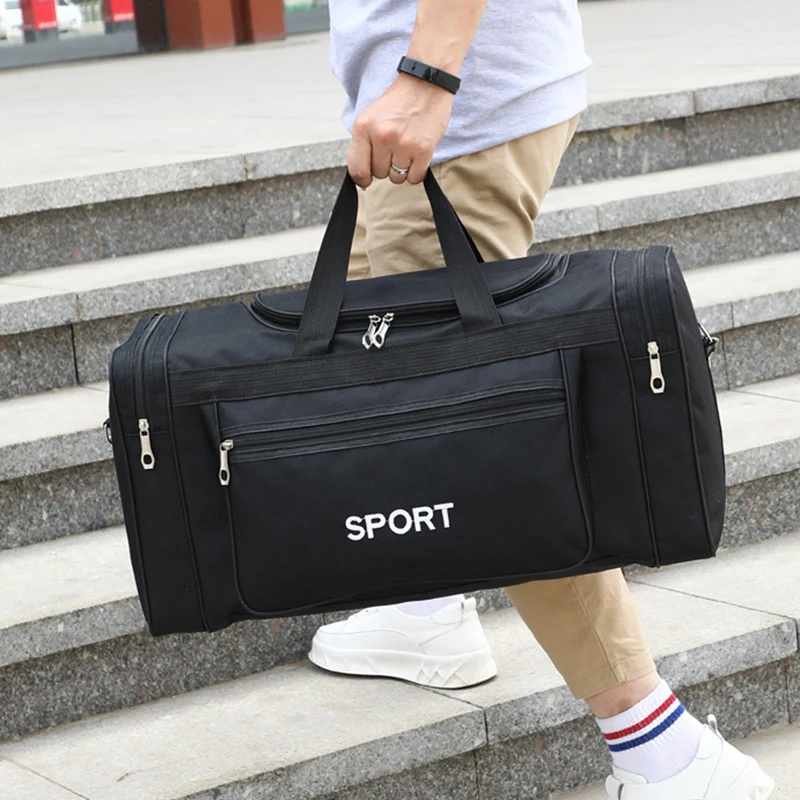 Waterproof Men Sport Travel Bag Women Gym Bags New Yoga Fitness Unisex Handbag Large Capacity Nylon Duffle | Багаж и сумки