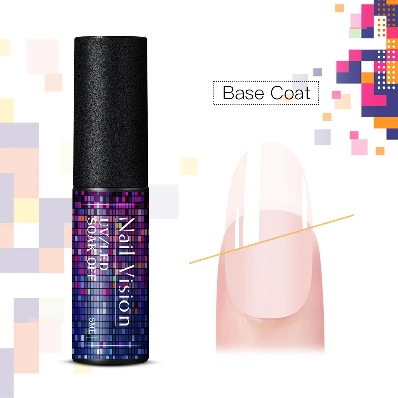 S06581 Nail Vision, 176 цветов, чистый цвет, набор гель-лаков, UV Vernis, полуперманентный, впитывающий, 5 мл, Гель-лак для ногтей, маникюра - Цвет: S06581