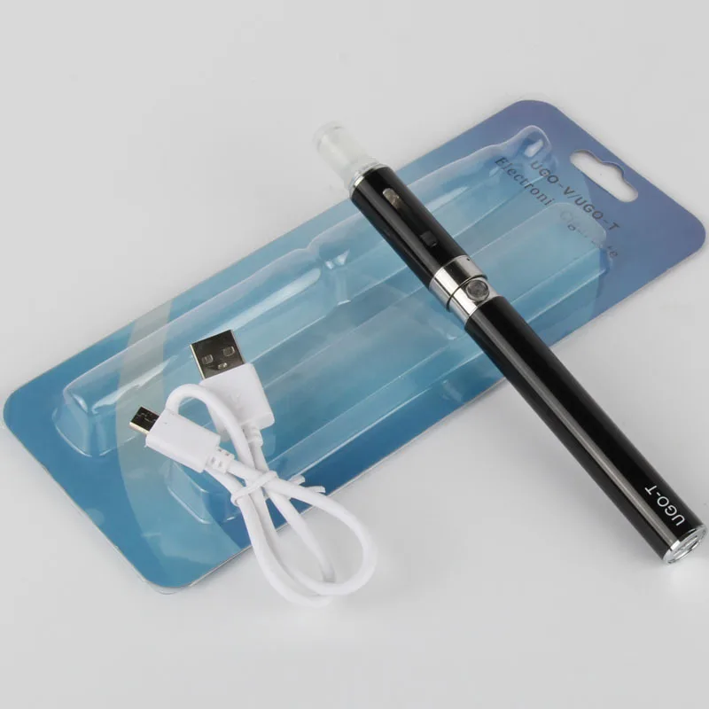 

Ugo-T Blister Starter Kit Electronic Cigarette 1100mAh Ego UGO Passthrough Battery Coil MT3 Atomizer Tank Vape Pen Vapor Kit