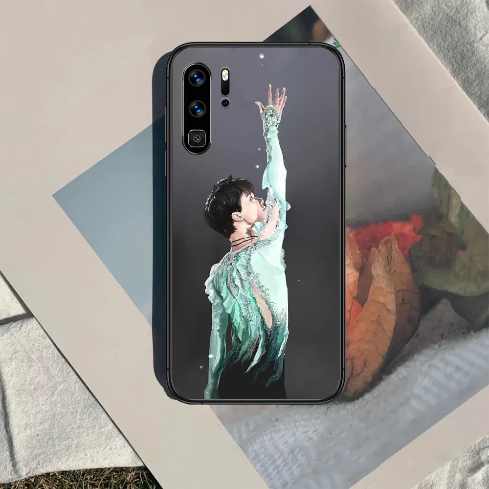 

Yuzuru Hanyu Phone Case For Huawei P Mate 10 20 30 40 Lite Pro smart Z 2019 nova 5t black Bumper Soft Shell Tpu Funda Fashion