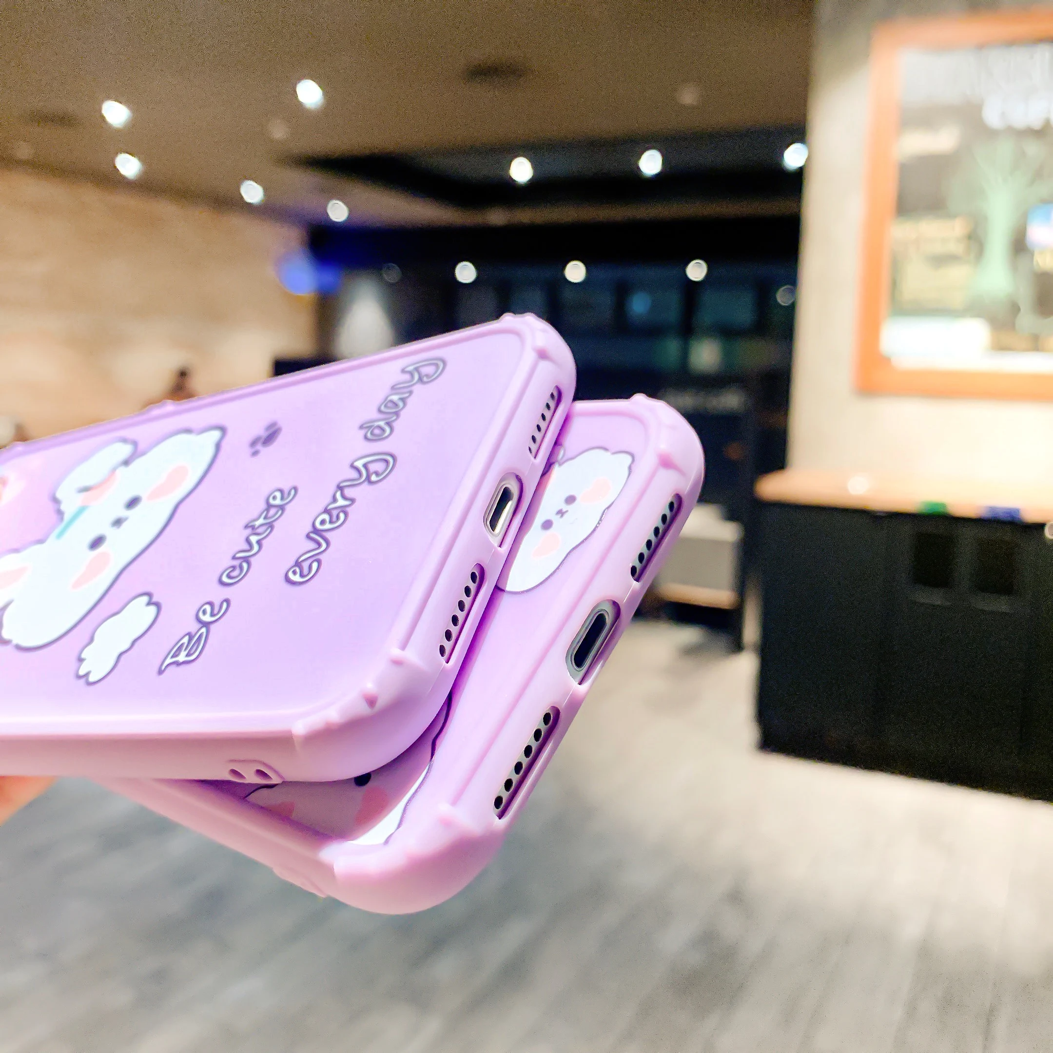 

Cute Cartoon Rabbit Phone Case For Huawei P40 P30 P20 Honor 30s 8X 8A 8C 7A Mate 30 20 Pro Nova 6 7 SE TPU Soft Silicone Cover