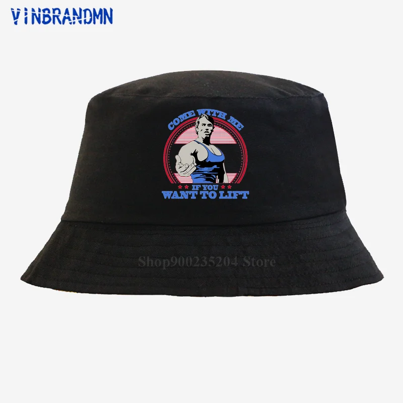 

Новинка 2021, идите со мной, если вы хотите, Панама Арнольда, Повседневная хипстерская шапка для фитнеса, Шварценеггера, новейшая популярность...