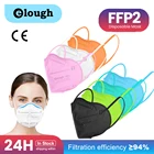 Сертифицированная маска KN95 для взрослых Mascarillas FPP2 Homologada 5-слойная многоразовая Elough FFP2Mask CE Cubrebocas kn95 Mascherin FFPP2