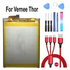 100% новый 2800mAh SD435774PE 3,8 V литий-ионный аккумулятор для смартфона Vernee Thor + USB кабель + набор инструментов