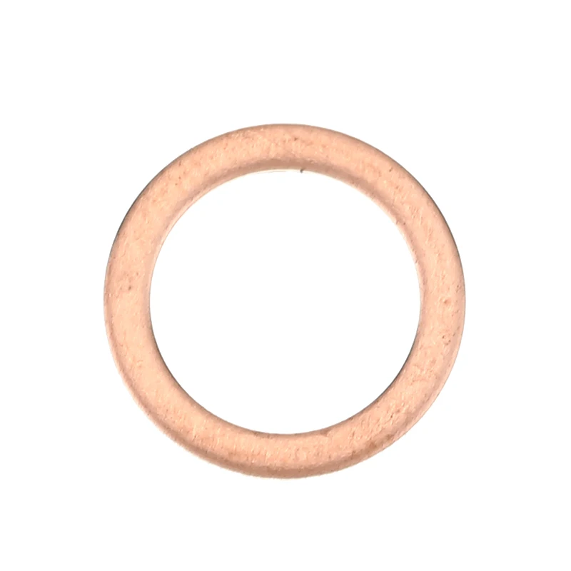 Шайба медная плоская 15 шт. плоское уплотнительное кольцо прокладка HEL Тормозная