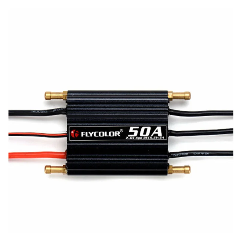 flycolor 50a 70a 90a 120a 150a бесщеточный esc 2 6s rc лодки в