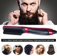 hot comb hair care machine multifunctional beard straightener heat hair ceramic curler electric straightening men styler brush