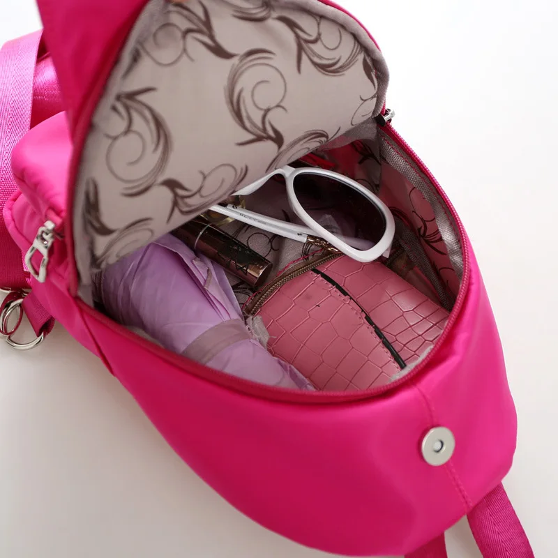 Женский рюкзак 2019 Новый Повседневный холщовый маленький нагрудный унисекс