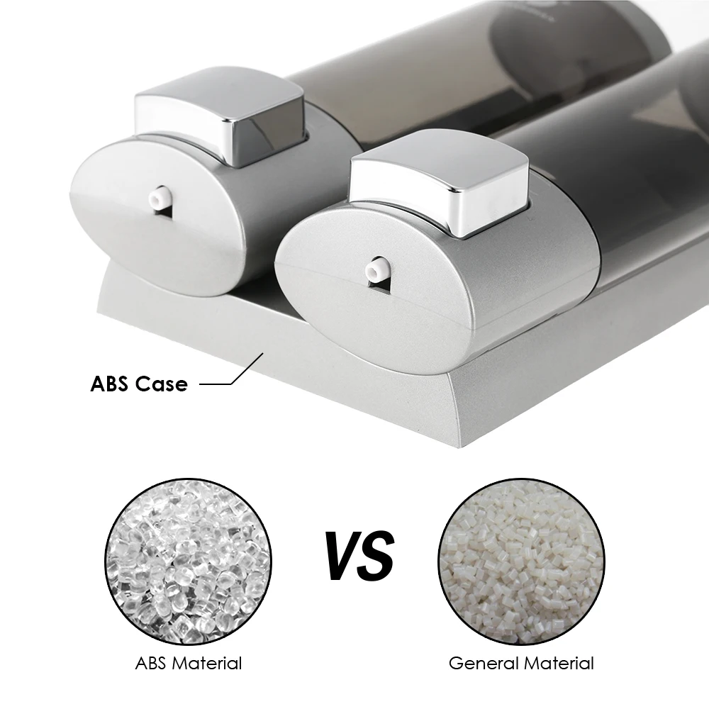 Ручной дозатор мыла для рук настенный жидкого шампуня гель душа очищающее