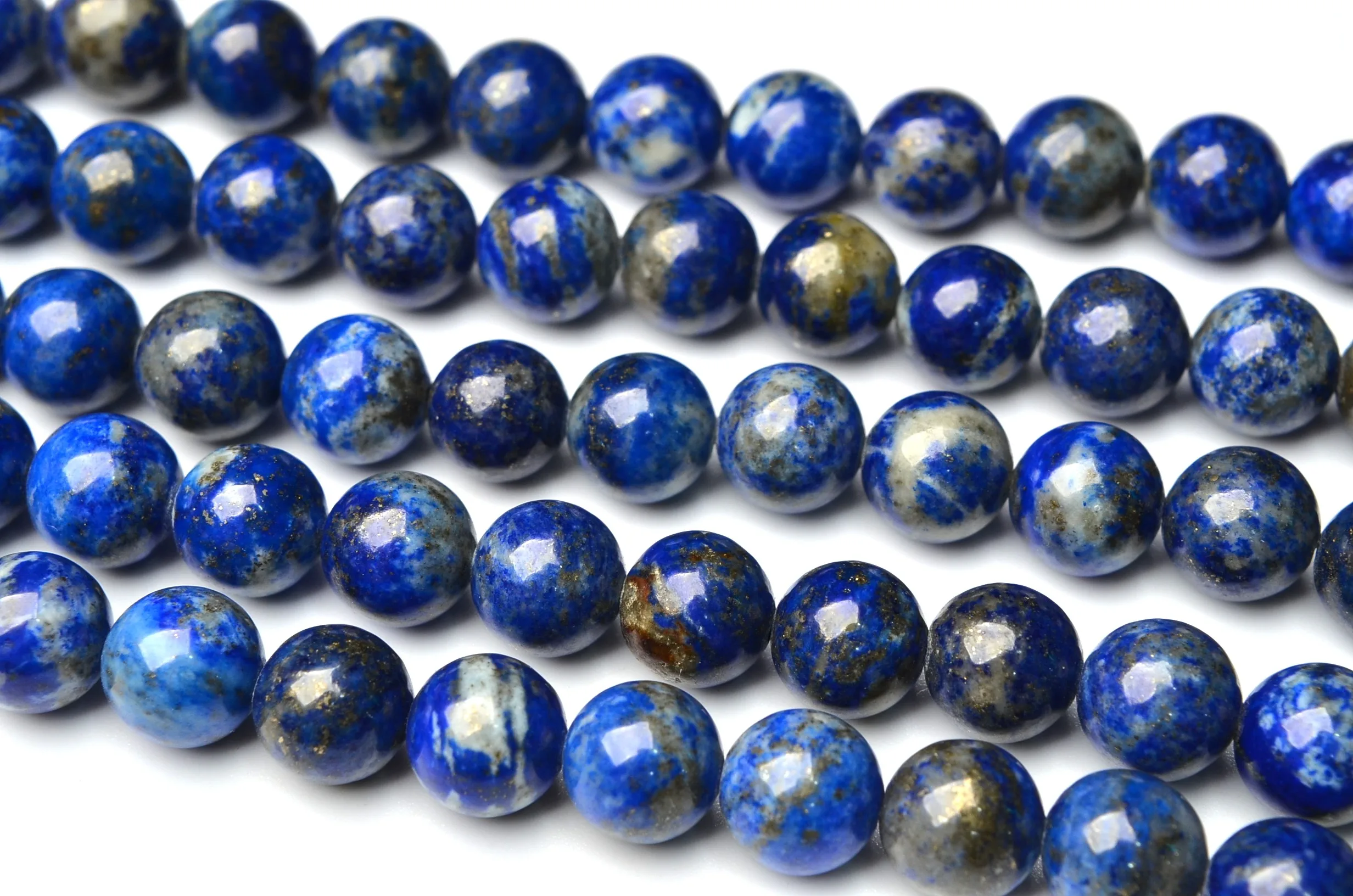 

Натуральный Ляпис 1 нить/Набор для всех видов дизайна браслетов своими руками (около 38 см)