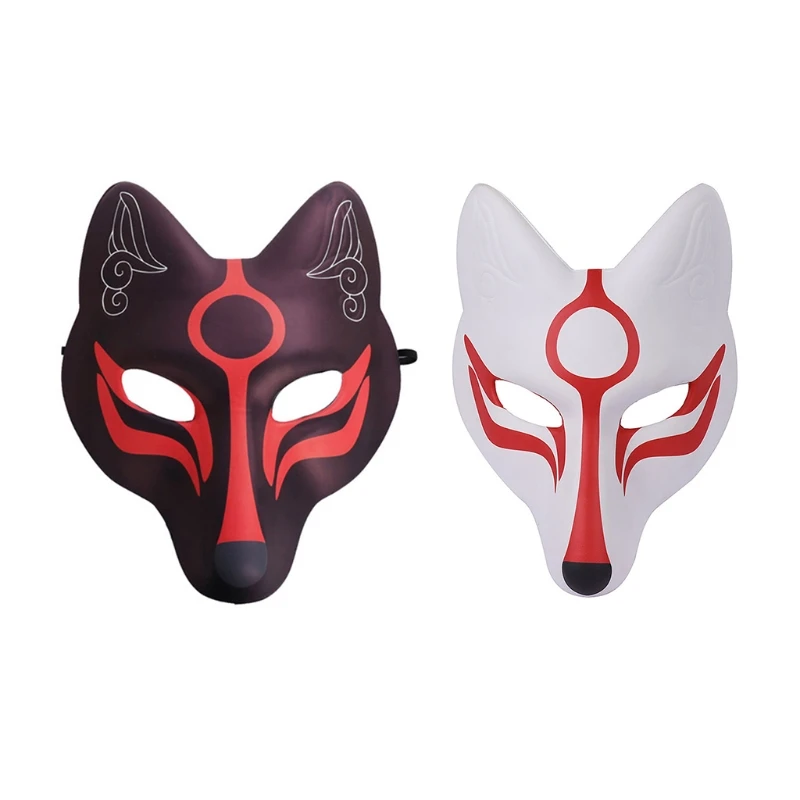 

Классическая маска, японские маски Kabuki Kitsune для мужчин, женщин и детей
