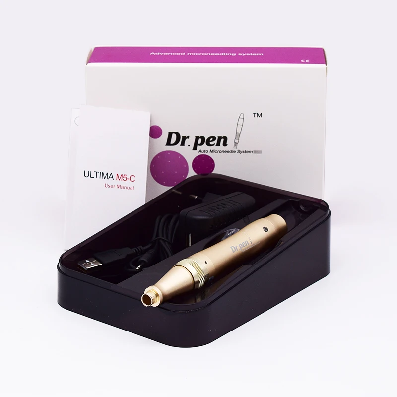 Проводная Автоматическая микро игла Dr. pen M5-C Полуперманентная вышивка подводка для глаз губ бровей Татуировка пистолет для ухода за кожей BB-Glow-Treatment