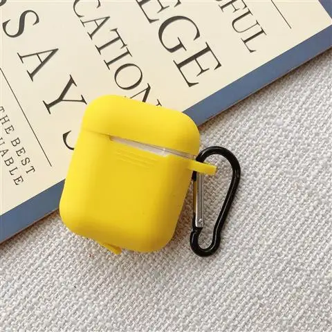 9 Для Airpods Bluetooth футляр для наушников для Apple Airpods с крюком TPU силиконовый чехол для iOS i10 i11 i12 i13 Tws чехол для наушников - Цвет: 9