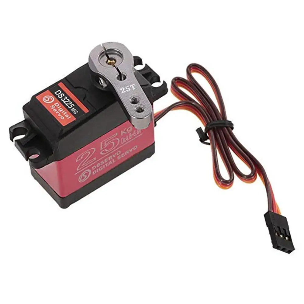 DS3225 Servo 25 кг металлическая Шестерни высокий крутящий момент Водонепроницаемый
