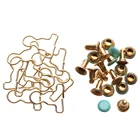 10 шт.компл. мини куклы пряжки Тыква Стиль Кукла Одежда Пояс пуговицы металлическая пряжка 16 куклы брюки сумки, швейные принадлежности