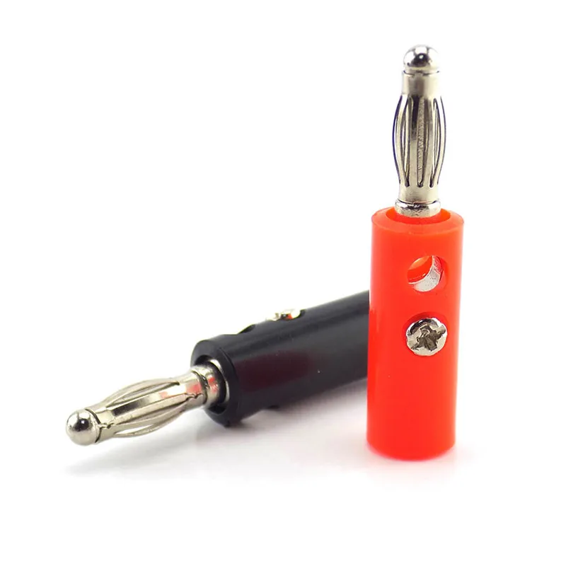 Аудио Динамик тарелка с бананами Вилки разъемы 4 мм пайки для видео музыкальные DIY