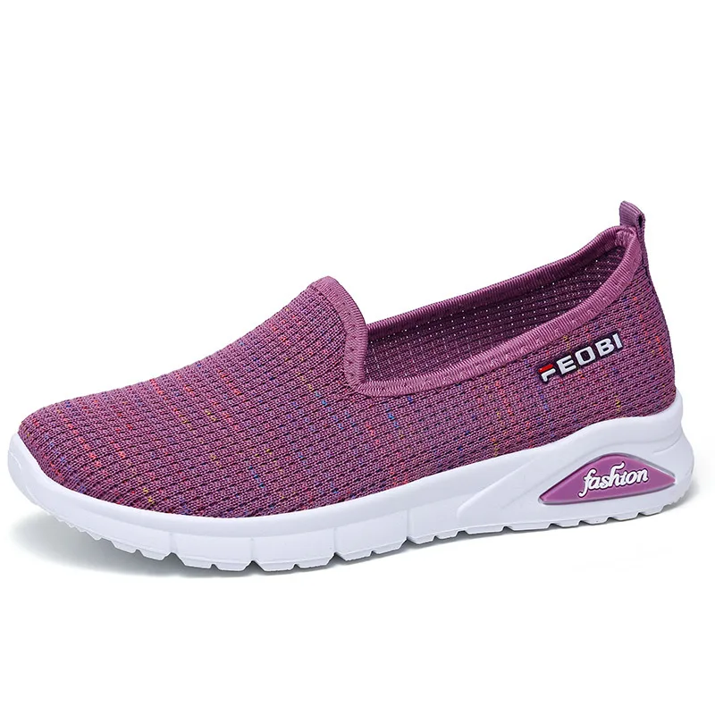 

2021 Women Casual Shoes and Sneakers Fashion Vulcanized Shoes Berathable Ladies Lazy Loafers Outdoor Walking Shoes Zapatos Mujer