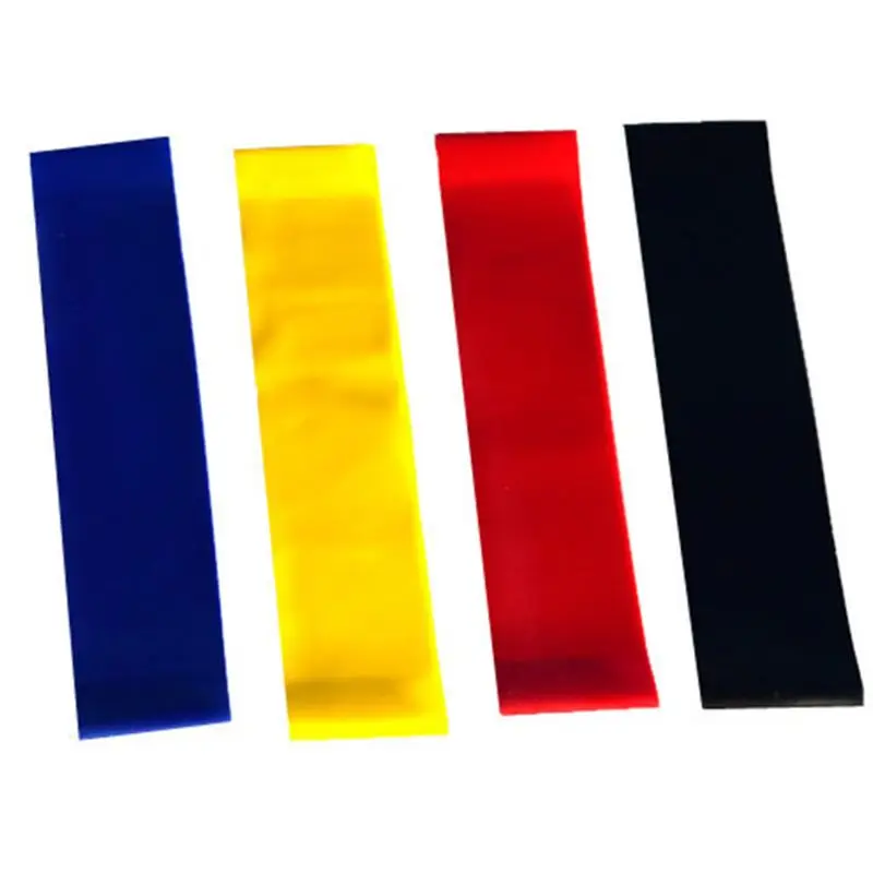 

6 Pcs Yoga Blocks Stretching Strap Resistance Loop Band Yoga Starter Kit Home