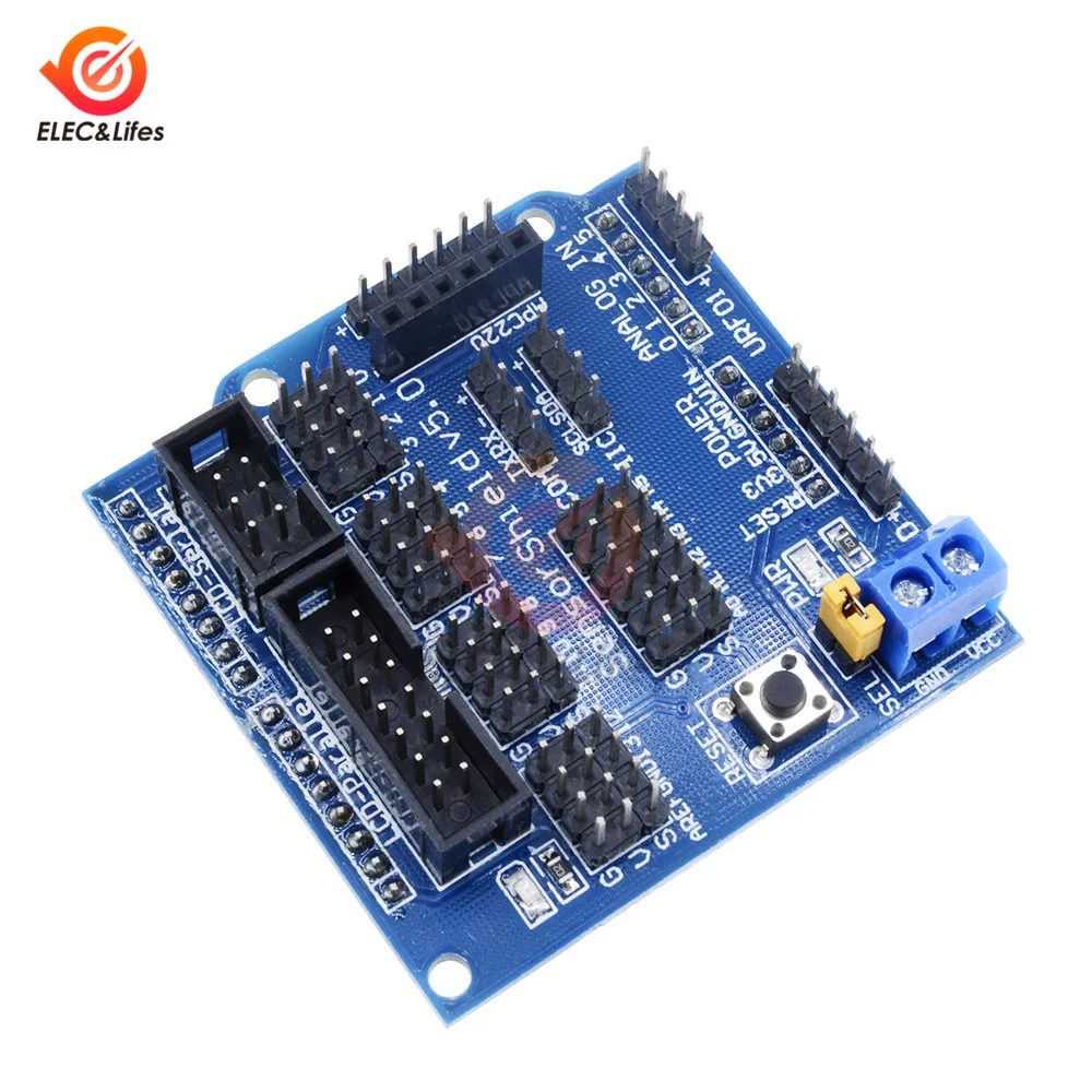 Плата расширения сенсорного экрана V5.0 для Arduino I/O плата электронных строительных