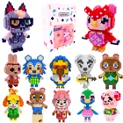 Конструктор пересечение животных Рэймонд, 3D модель, сделай сам, алмазные блоки, кирпичи, строительная игрушка для детей, отправка карты амиибо