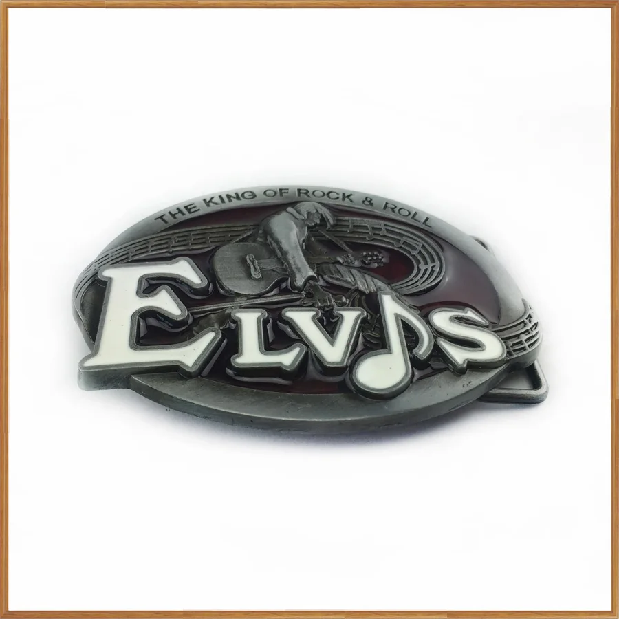 Оптовая продажа ретро джинсы BuckleClub Король рок ролла подарок для музыкальных