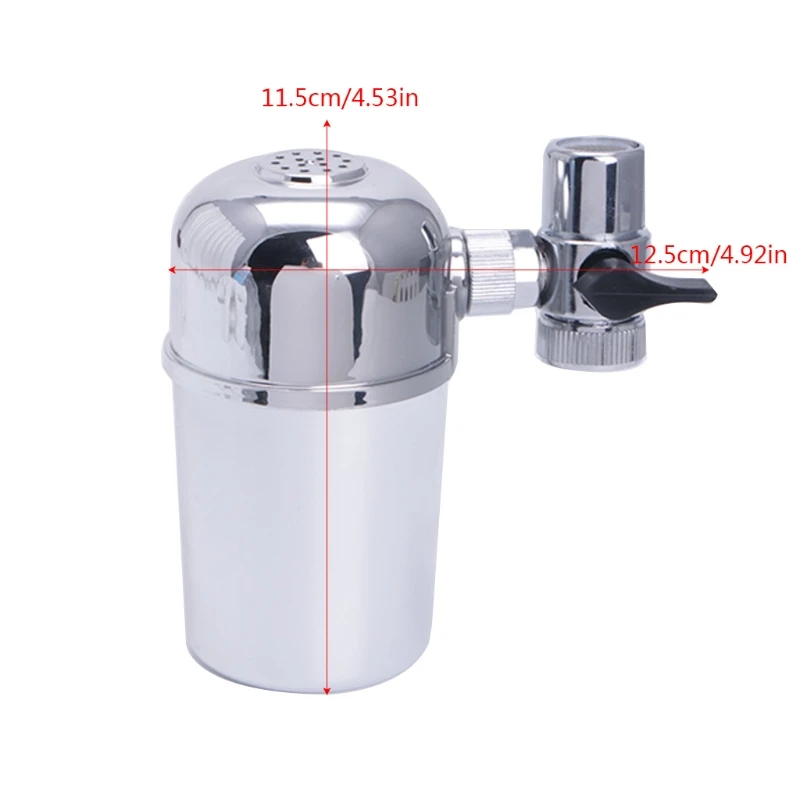 

Фильтр для воды для домашнего крана, кухонный очиститель воды серебристого цвета