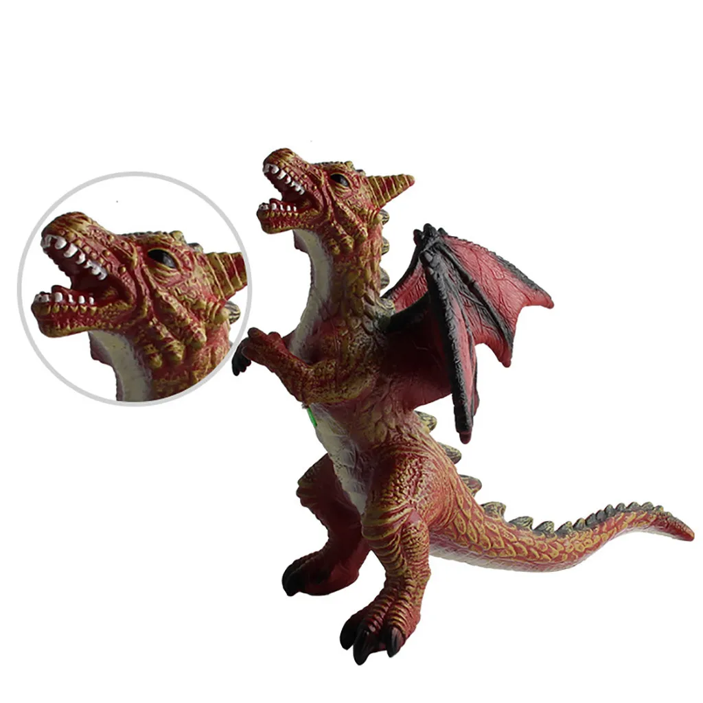 Larger Soft Simulation Sound Dinosaur Model Figure Realistic Kid Interactive Toy Durable kids toys juguetes brinquedos игрушки |