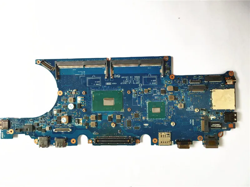 Для DELL E5470 5470 Материнская плата ноутбука CN-0476JC 0476JC 476JC LA-C831P материнская i7-6820HQ 100%