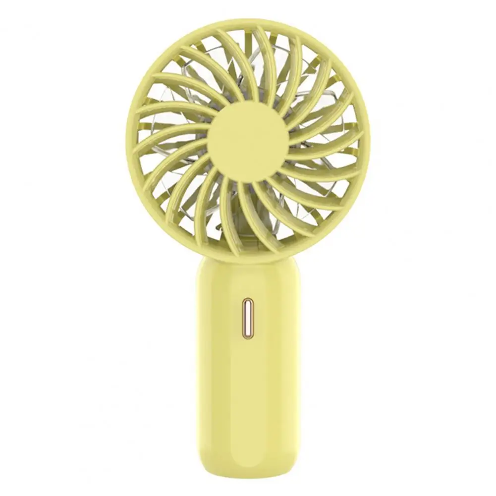 

Summer Portable Mini Fan 3 Speed Adjustable Fans USB Rechargeable Desk Handheld Air Conditioner Cooler Outside Travel Artifacts
