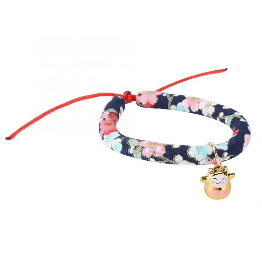 2 шт. Регулируемый ошейник для собак кошек с рисунком колокольчика щенка котенка