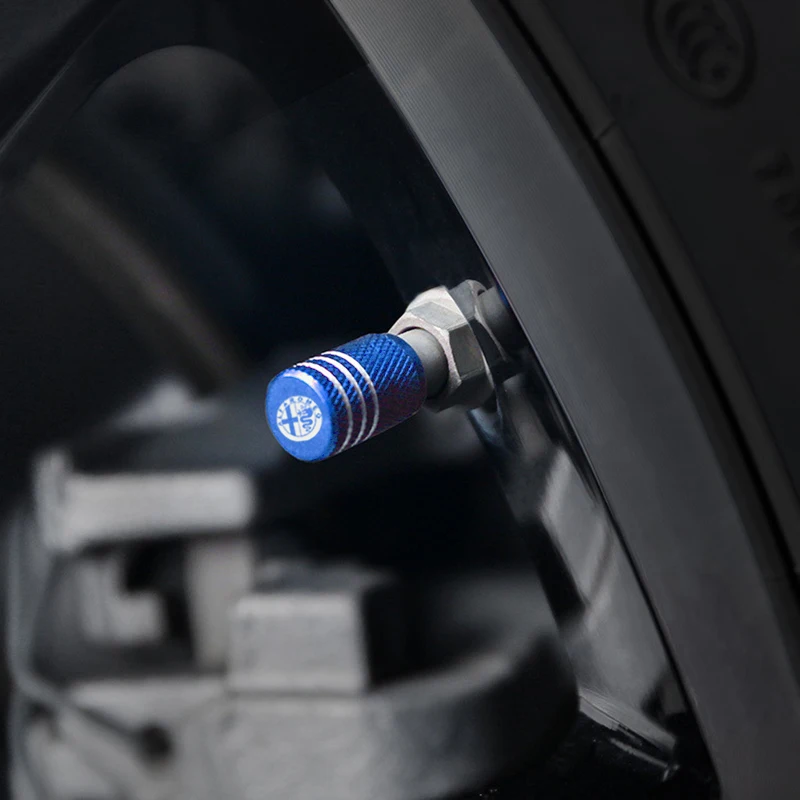 4 шт. Алюминий автомобиля сердцевина клапана шины Кепки s колеса штока