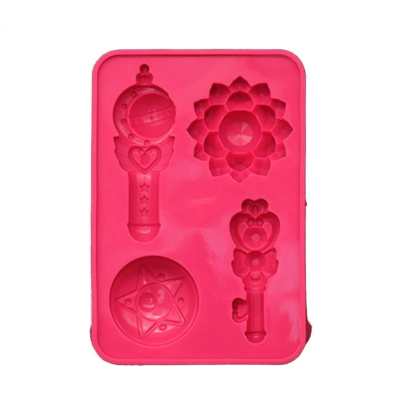 

Magic Stick Fairy Wand Silicone Mold Fondant Magic Wand Epoxy Resin Mould Tool B36D